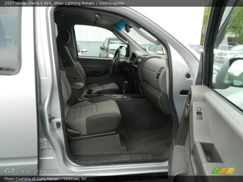 Silver Lightning Metallic / Steel/Graphite 2007 Nissan Xterra X 4x4