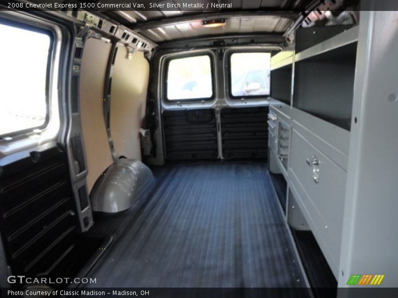 Silver Birch Metallic / Neutral 2008 Chevrolet Express 1500 Commercial Van