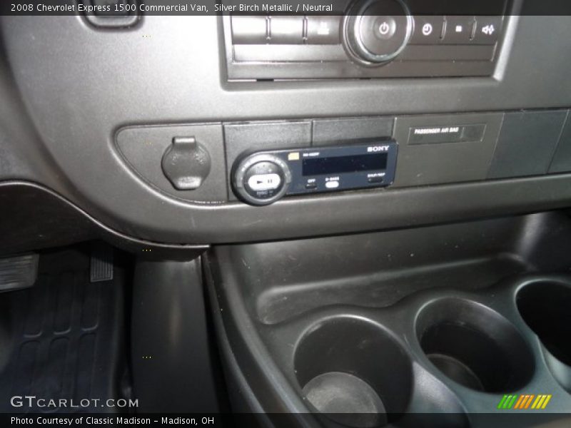 Silver Birch Metallic / Neutral 2008 Chevrolet Express 1500 Commercial Van
