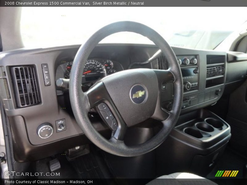 Silver Birch Metallic / Neutral 2008 Chevrolet Express 1500 Commercial Van