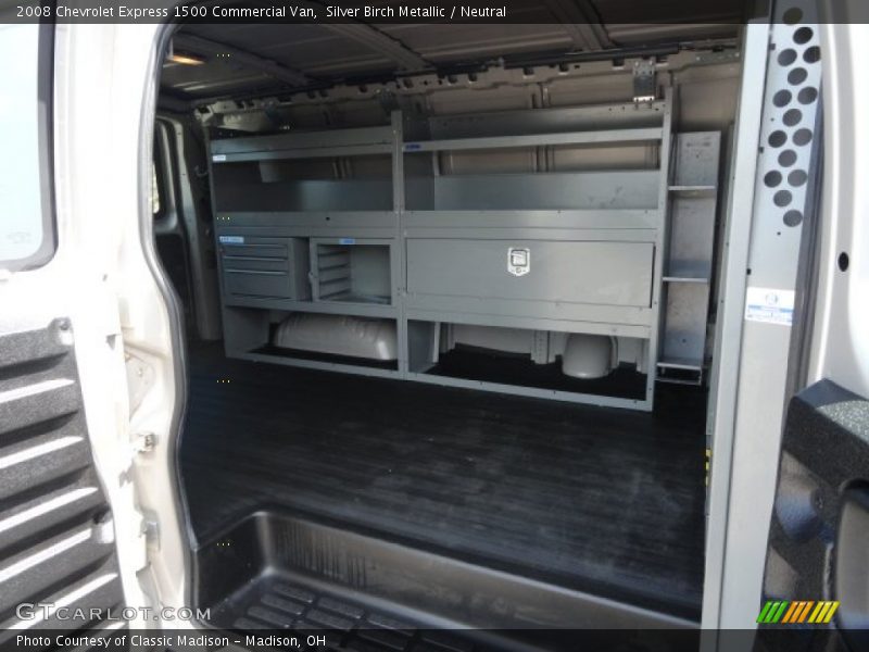 Silver Birch Metallic / Neutral 2008 Chevrolet Express 1500 Commercial Van