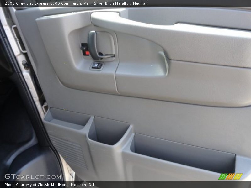 Silver Birch Metallic / Neutral 2008 Chevrolet Express 1500 Commercial Van