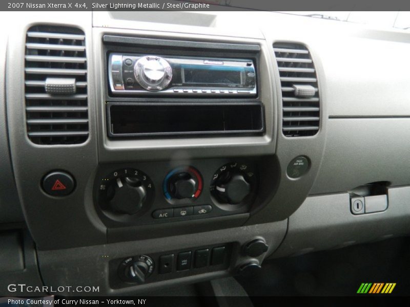 Silver Lightning Metallic / Steel/Graphite 2007 Nissan Xterra X 4x4