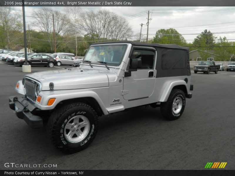 Bright Silver Metallic / Dark Slate Gray 2006 Jeep Wrangler Unlimited 4x4