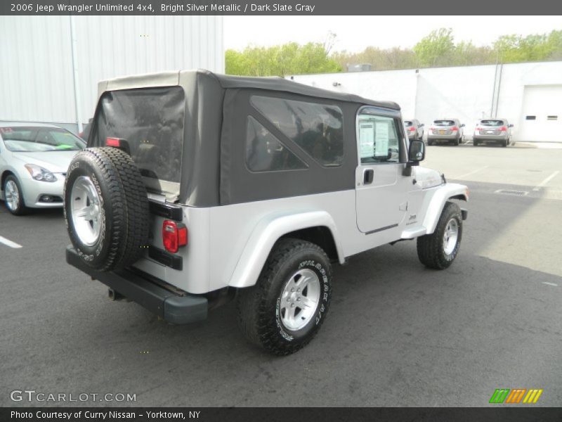 Bright Silver Metallic / Dark Slate Gray 2006 Jeep Wrangler Unlimited 4x4