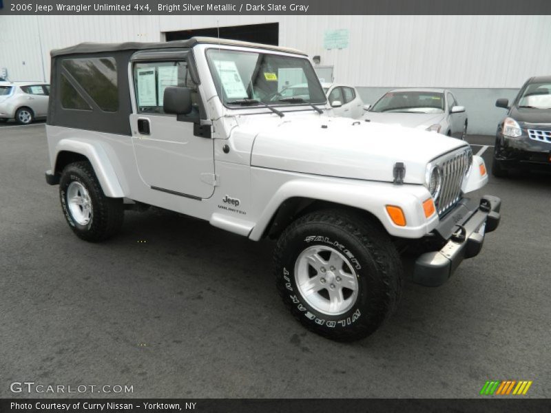 Bright Silver Metallic / Dark Slate Gray 2006 Jeep Wrangler Unlimited 4x4