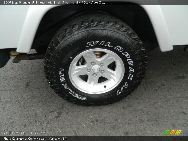 Bright Silver Metallic / Dark Slate Gray 2006 Jeep Wrangler Unlimited 4x4