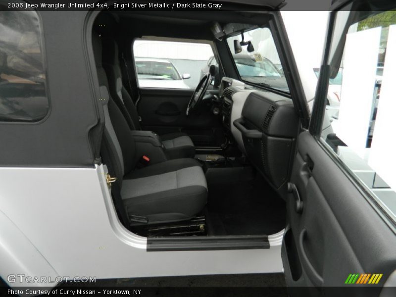 Bright Silver Metallic / Dark Slate Gray 2006 Jeep Wrangler Unlimited 4x4