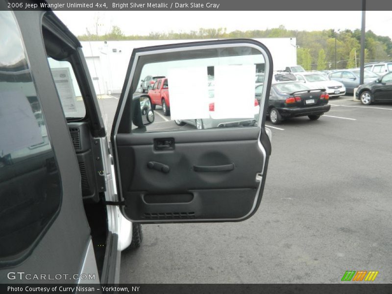 Bright Silver Metallic / Dark Slate Gray 2006 Jeep Wrangler Unlimited 4x4