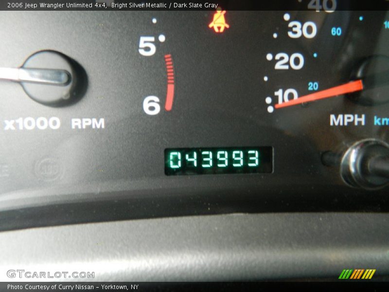 Bright Silver Metallic / Dark Slate Gray 2006 Jeep Wrangler Unlimited 4x4