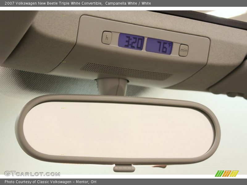 Campanella White / White 2007 Volkswagen New Beetle Triple White Convertible
