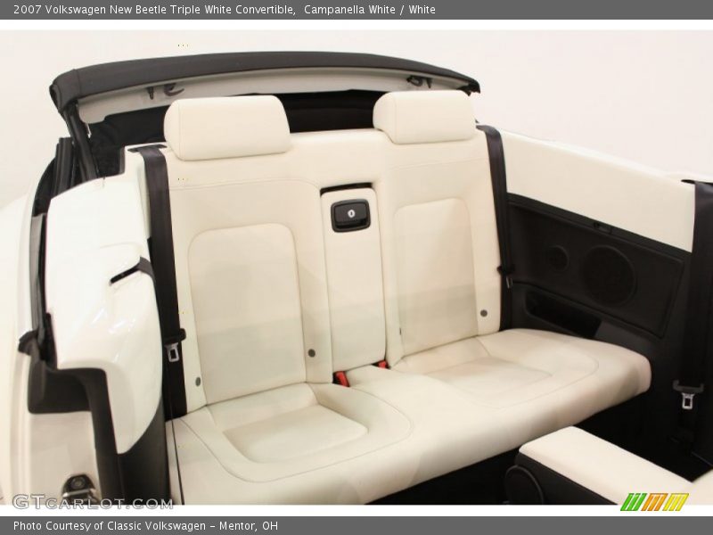 Campanella White / White 2007 Volkswagen New Beetle Triple White Convertible