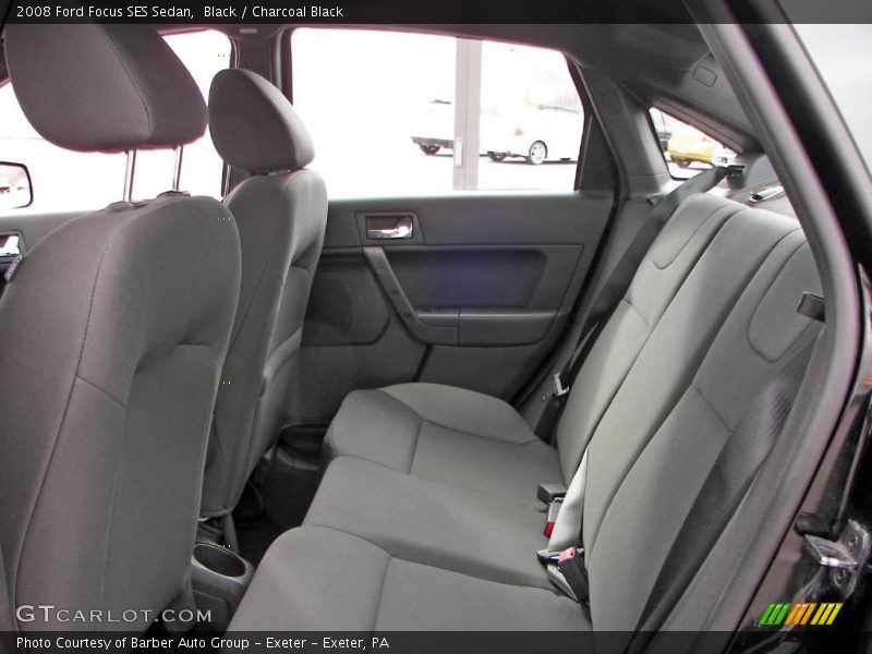 Black / Charcoal Black 2008 Ford Focus SES Sedan