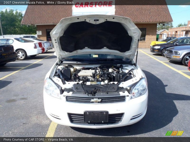 White / Ebony Black 2007 Chevrolet Impala Police
