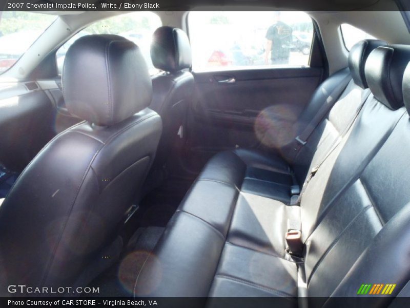 White / Ebony Black 2007 Chevrolet Impala Police