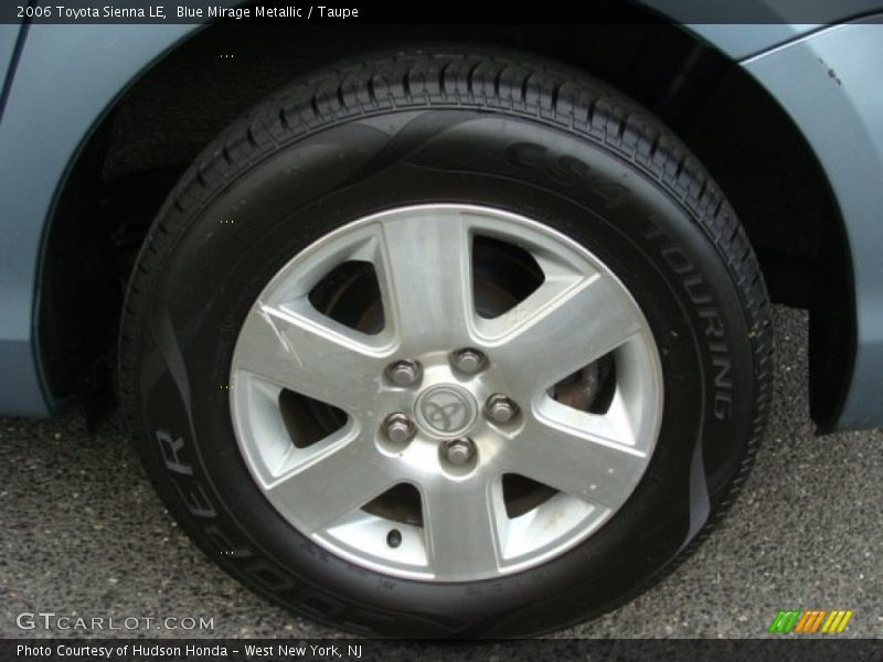 Blue Mirage Metallic / Taupe 2006 Toyota Sienna LE