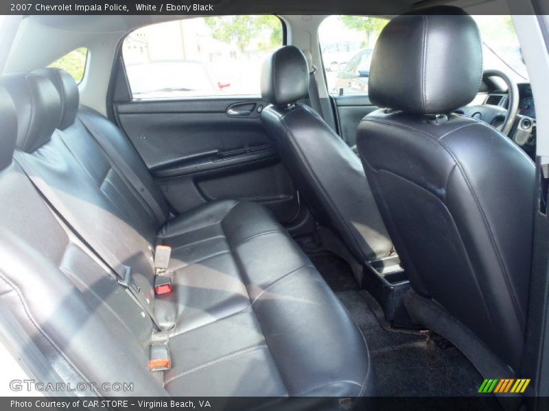 White / Ebony Black 2007 Chevrolet Impala Police