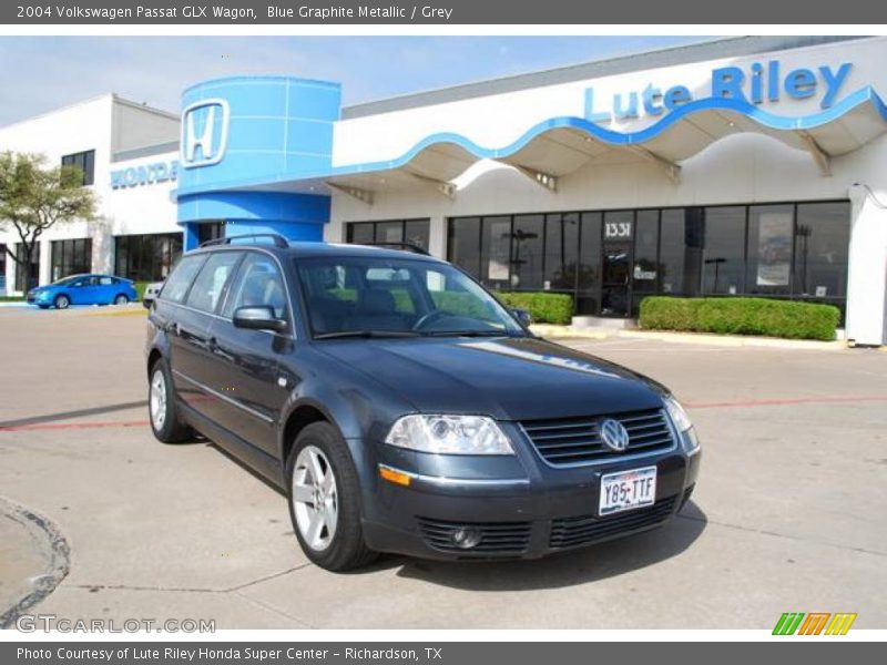 Blue Graphite Metallic / Grey 2004 Volkswagen Passat GLX Wagon