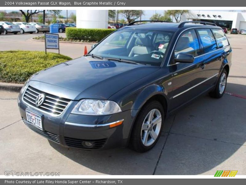 Blue Graphite Metallic / Grey 2004 Volkswagen Passat GLX Wagon