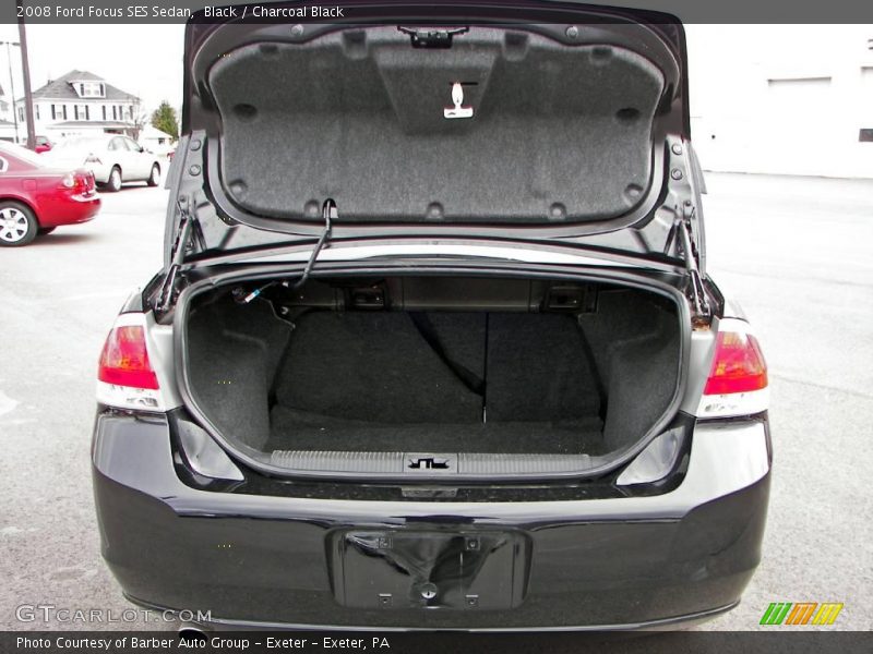 Black / Charcoal Black 2008 Ford Focus SES Sedan