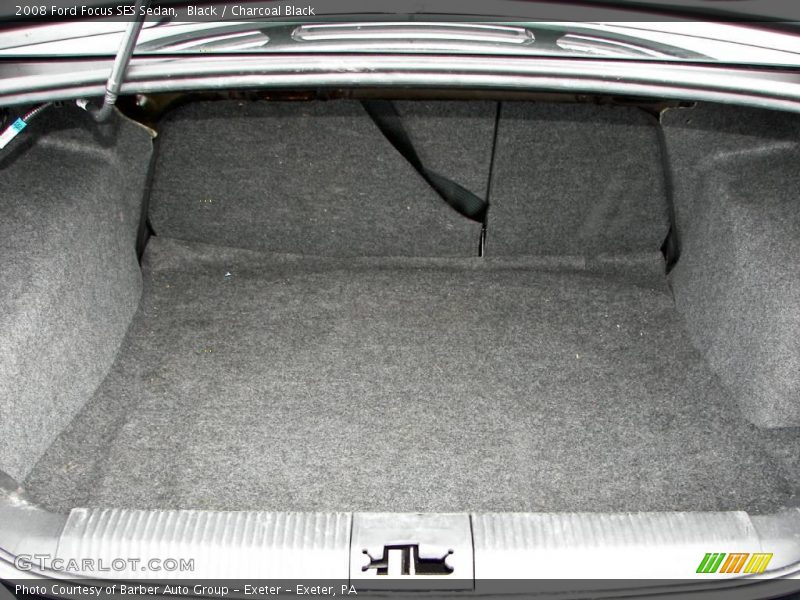 Black / Charcoal Black 2008 Ford Focus SES Sedan