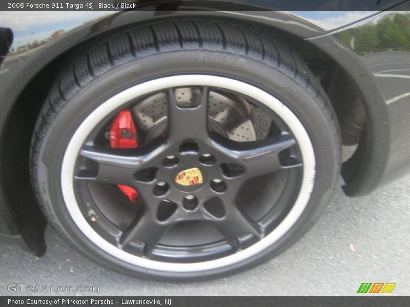 Black / Black 2008 Porsche 911 Targa 4S