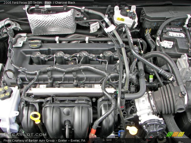 Black / Charcoal Black 2008 Ford Focus SES Sedan