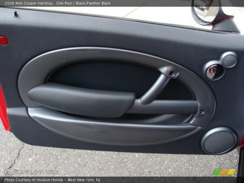 Chili Red / Black/Panther Black 2006 Mini Cooper Hardtop