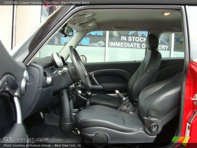 Chili Red / Black/Panther Black 2006 Mini Cooper Hardtop