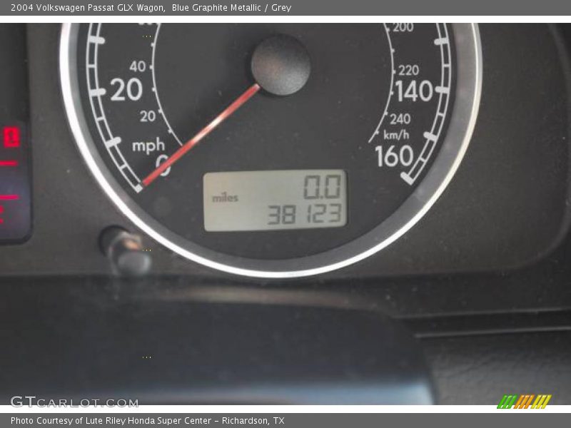 Blue Graphite Metallic / Grey 2004 Volkswagen Passat GLX Wagon