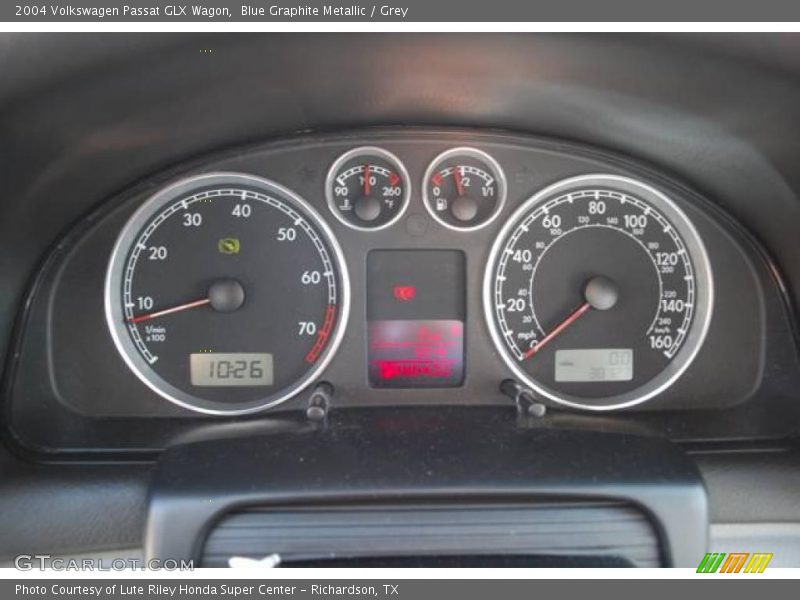 Blue Graphite Metallic / Grey 2004 Volkswagen Passat GLX Wagon