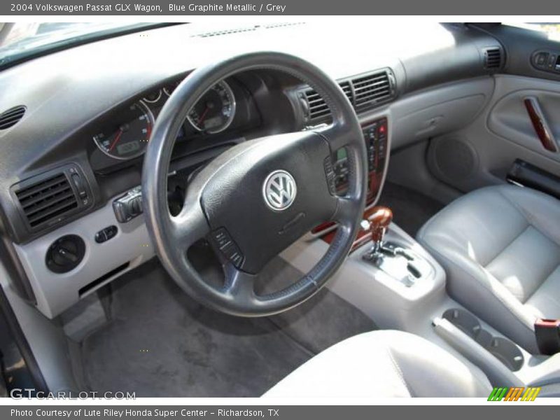 Blue Graphite Metallic / Grey 2004 Volkswagen Passat GLX Wagon