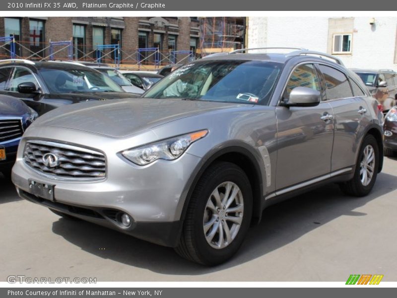 Platinum Graphite / Graphite 2010 Infiniti FX 35 AWD