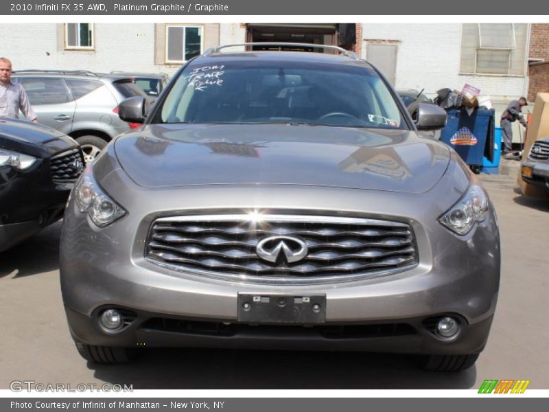 Platinum Graphite / Graphite 2010 Infiniti FX 35 AWD