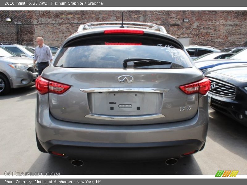 Platinum Graphite / Graphite 2010 Infiniti FX 35 AWD