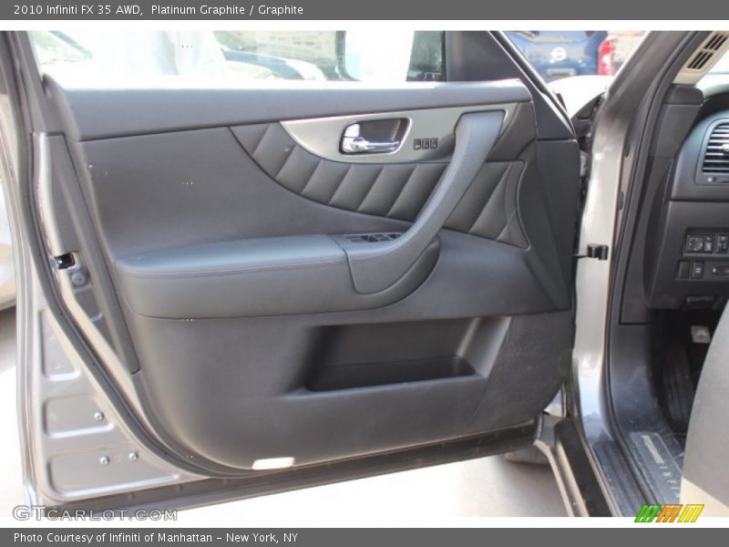 Platinum Graphite / Graphite 2010 Infiniti FX 35 AWD