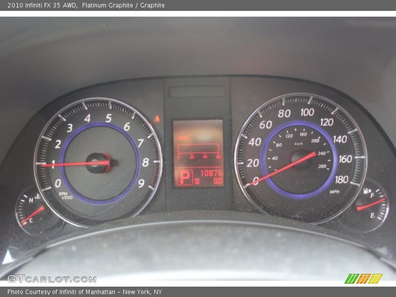 Platinum Graphite / Graphite 2010 Infiniti FX 35 AWD