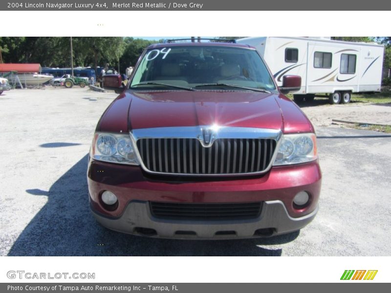 Merlot Red Metallic / Dove Grey 2004 Lincoln Navigator Luxury 4x4