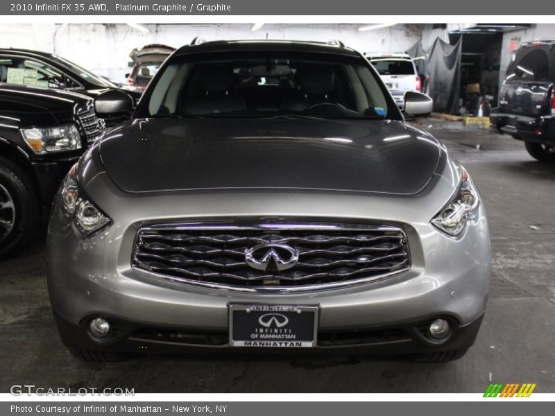 Platinum Graphite / Graphite 2010 Infiniti FX 35 AWD