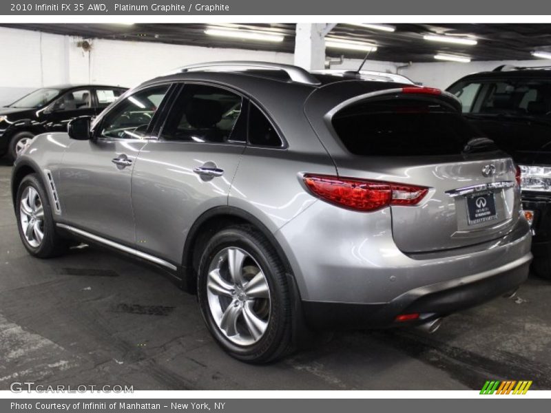 Platinum Graphite / Graphite 2010 Infiniti FX 35 AWD