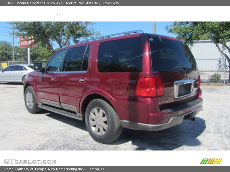 Merlot Red Metallic / Dove Grey 2004 Lincoln Navigator Luxury 4x4