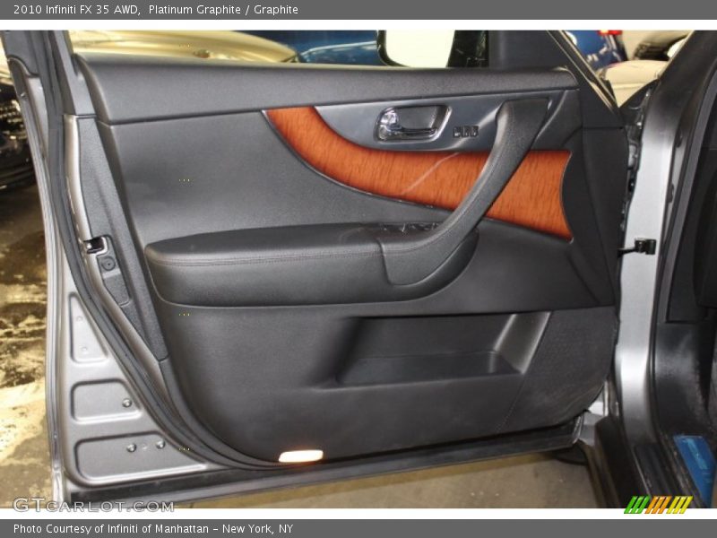 Platinum Graphite / Graphite 2010 Infiniti FX 35 AWD