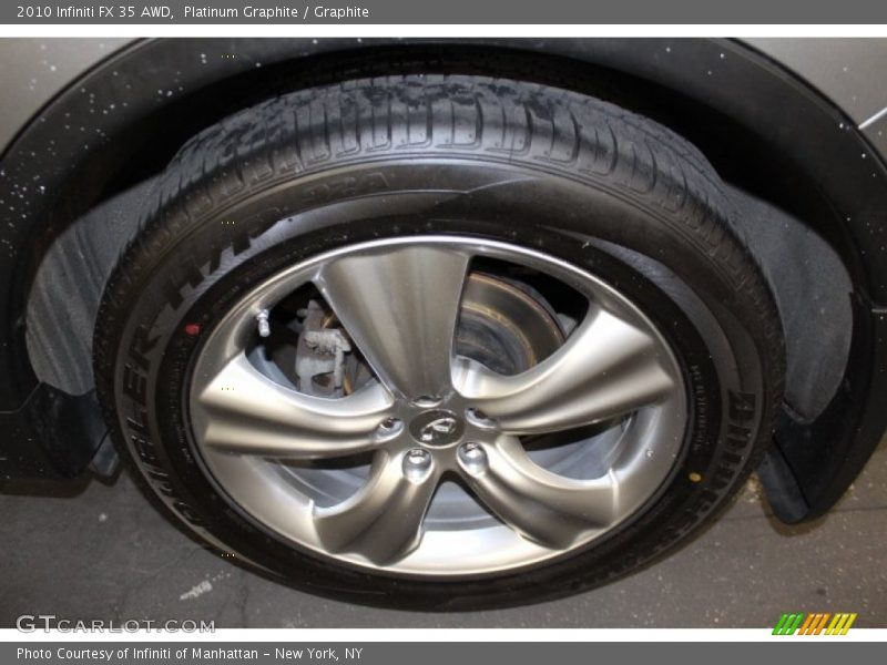 Platinum Graphite / Graphite 2010 Infiniti FX 35 AWD