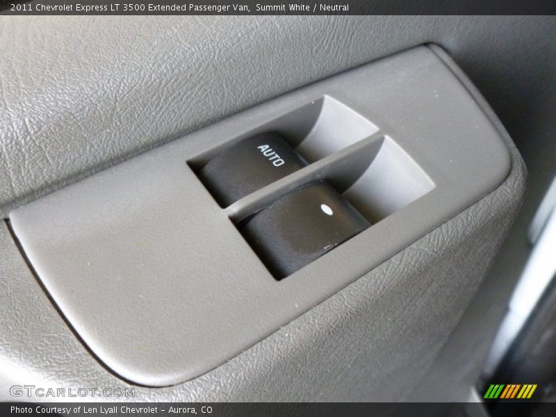 Summit White / Neutral 2011 Chevrolet Express LT 3500 Extended Passenger Van