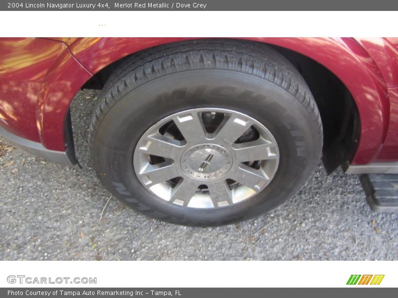 Merlot Red Metallic / Dove Grey 2004 Lincoln Navigator Luxury 4x4