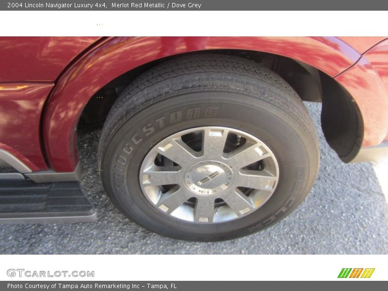 Merlot Red Metallic / Dove Grey 2004 Lincoln Navigator Luxury 4x4
