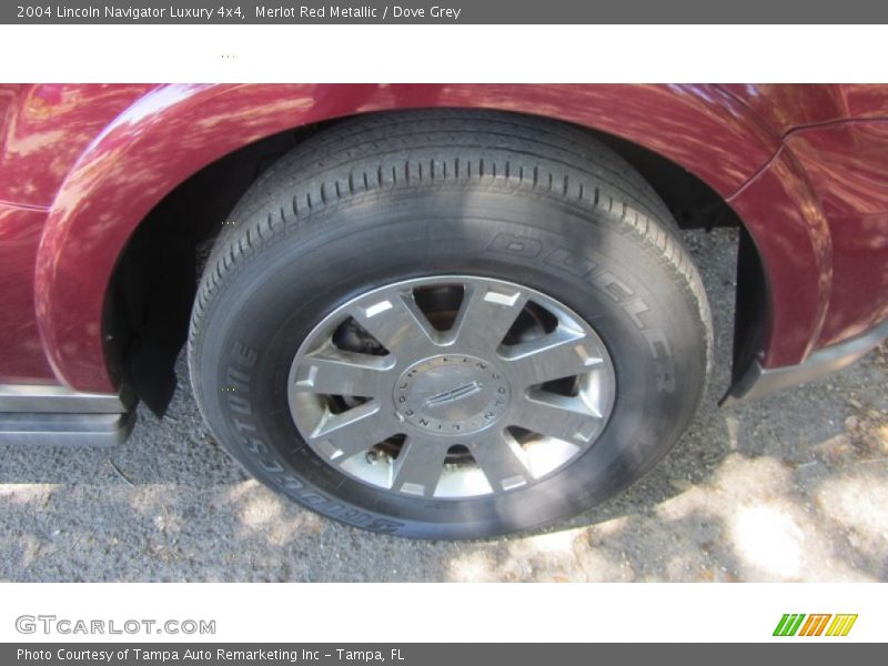 Merlot Red Metallic / Dove Grey 2004 Lincoln Navigator Luxury 4x4