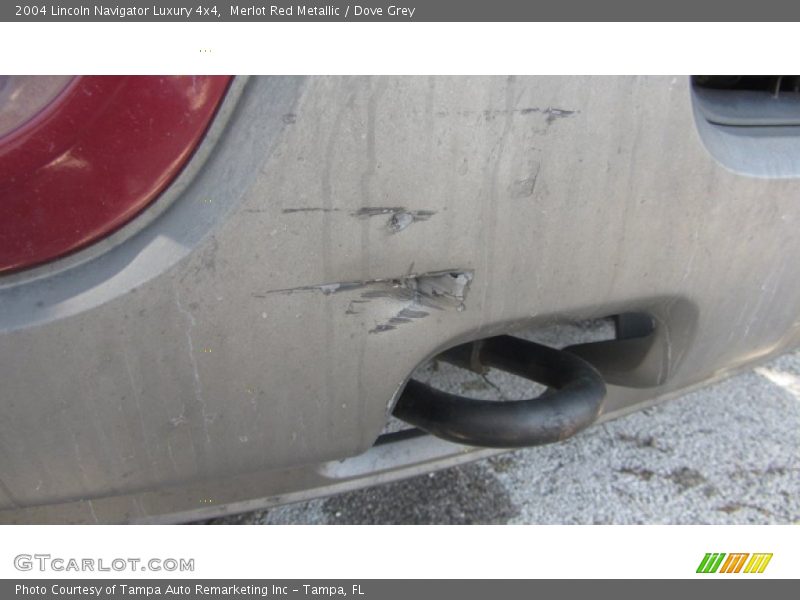 Merlot Red Metallic / Dove Grey 2004 Lincoln Navigator Luxury 4x4