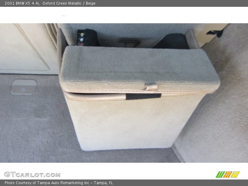 Oxford Green Metallic / Beige 2001 BMW X5 4.4i