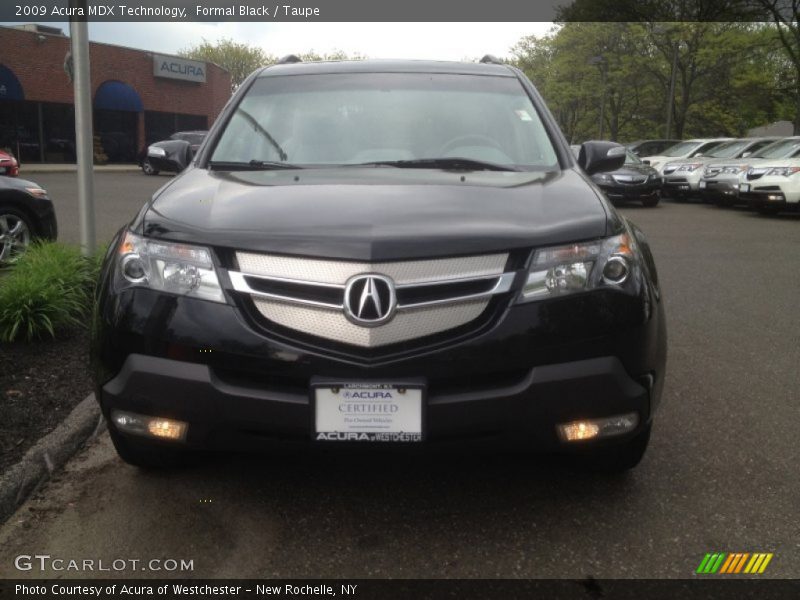 Formal Black / Taupe 2009 Acura MDX Technology